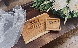 縁樹の結婚証明書・リングピロー