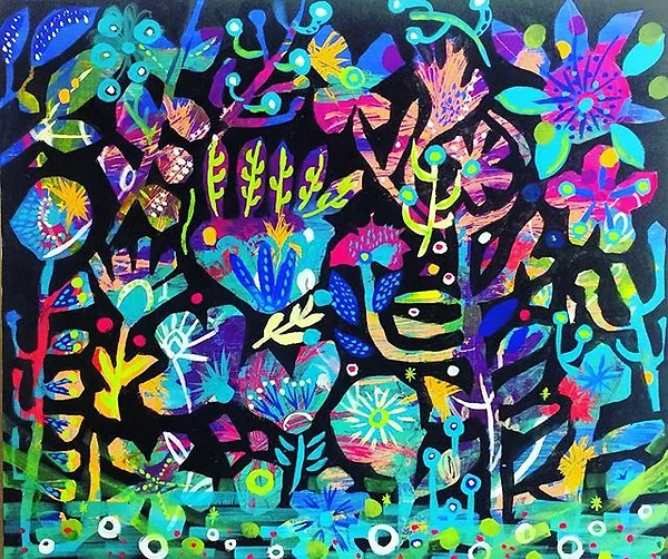 Crayon Scratch ひっかき絵 Karoojinoriko