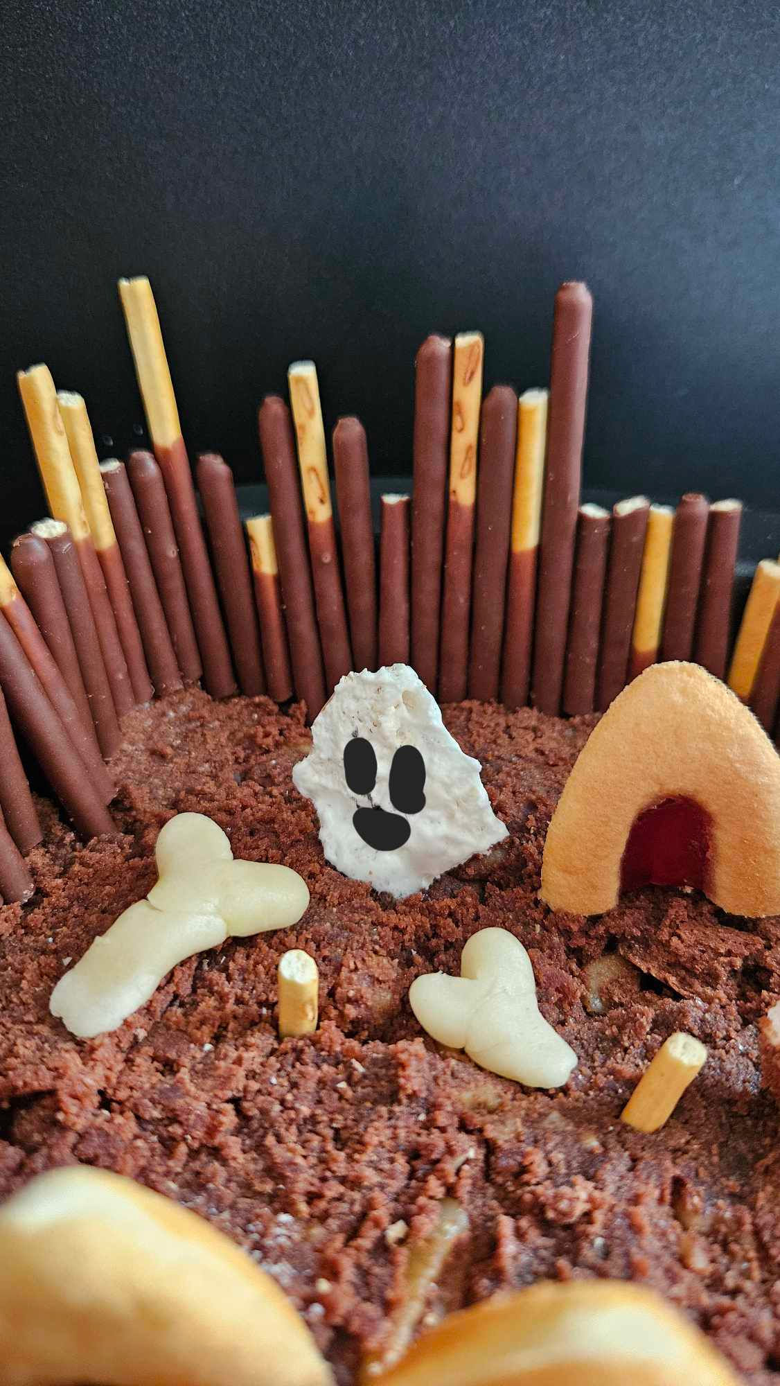 gâteau halloween fantôme