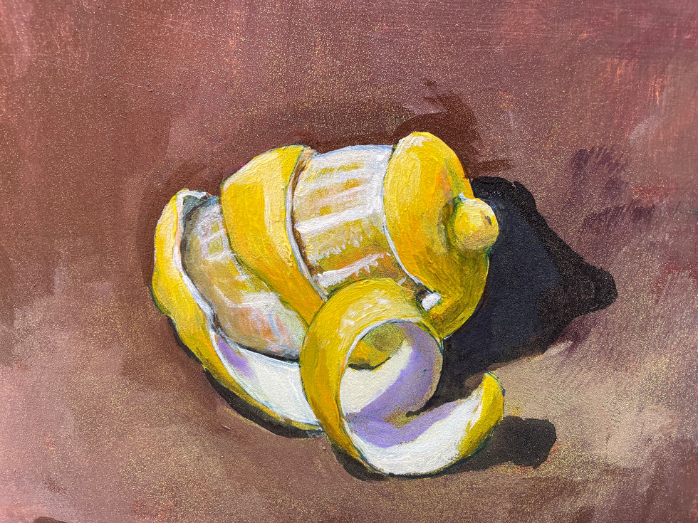 Peeled lemon