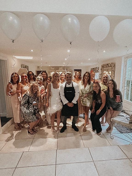 Guests enjoying a bespoke private dining experience prepared by Private Chef Giovanni
