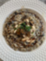 CHAMPAGNE AND MUSHROOMS RISOTTO
