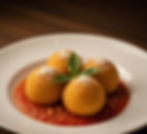 FRIED BREAD AND CHEESE BALLS