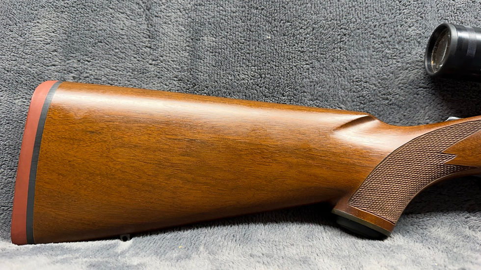 Thumbnail: Ruger M77 – 7mm Rem Mag - with 24" barrel and Tasco 4x40 Scope (1989)