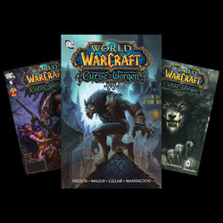 World of Warcraft Curse of the Worgen Book Covers