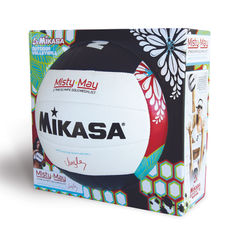 Misty May-Treanor volleyball olympian ball graphics and packaging graphic art design