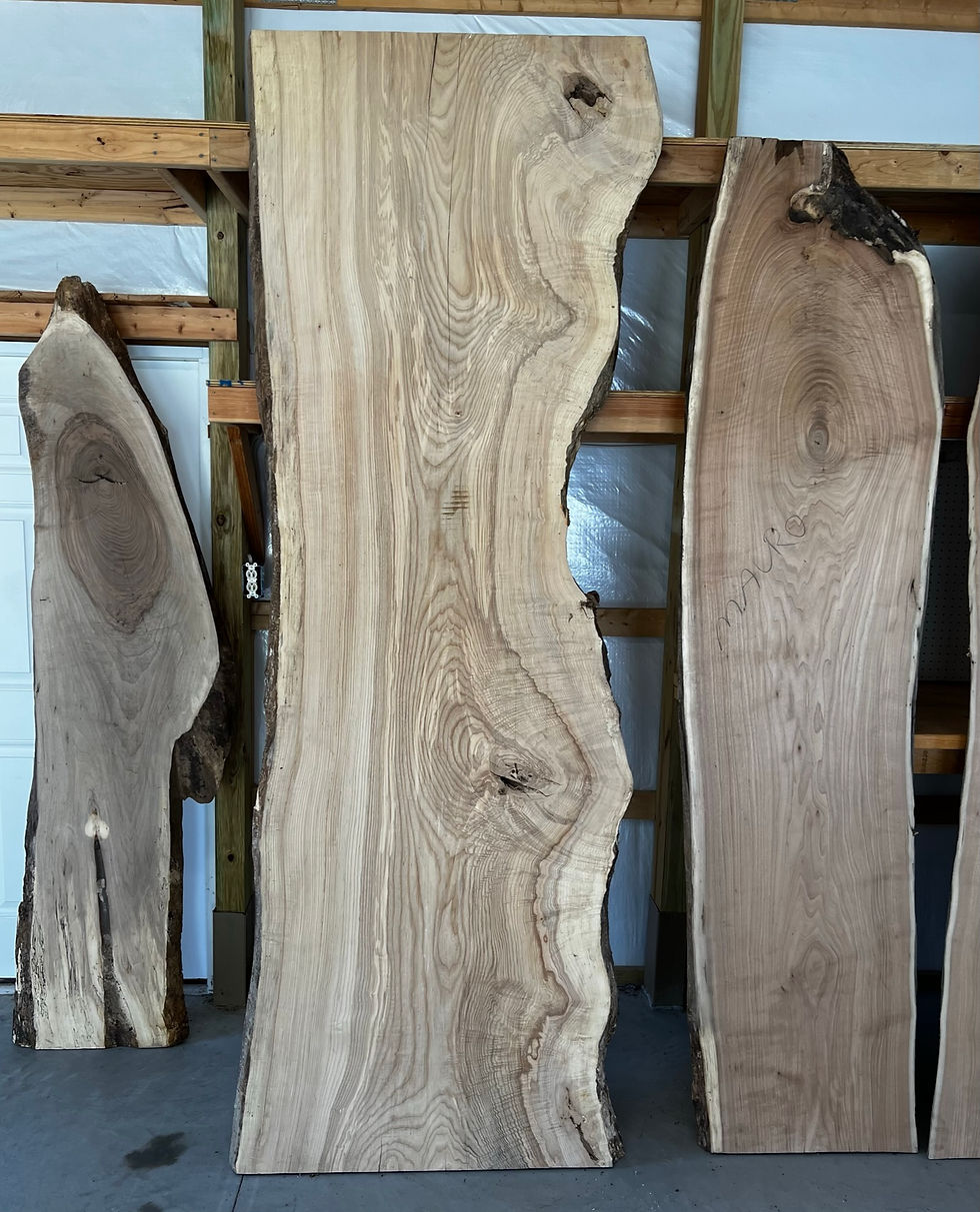 Thumbnail: Brown Ash Waterfall Desk