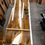 Thumbnail: English Walnut Dining Table with Pure Black Epoxy
