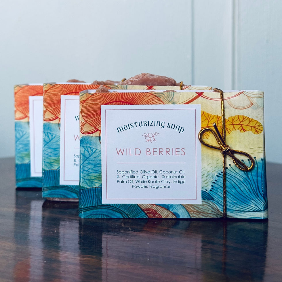 Wild Berries Handmade Natural Soap Bar