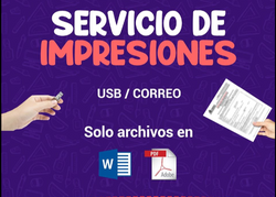 Servicio de Impresiones