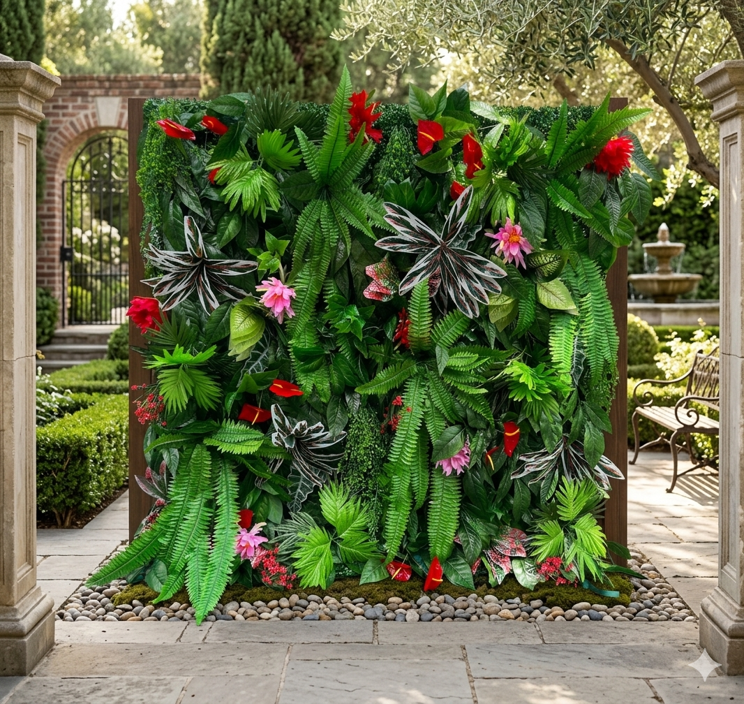 Tropical Bloom Floral Backdrop