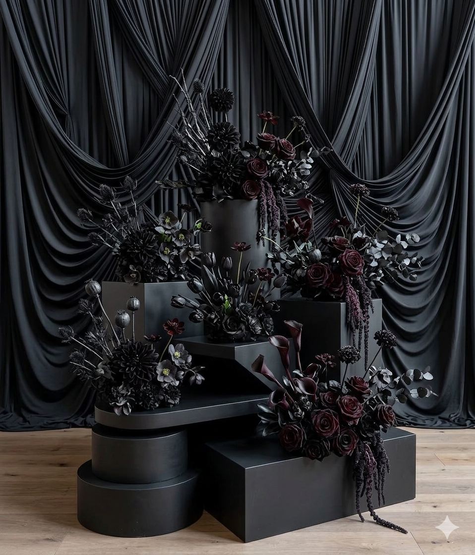 Thumbnail: Midnight Drapery Elegance Backdrop