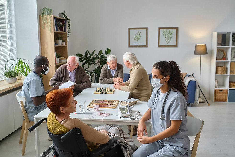 How community nursing supports independence at home