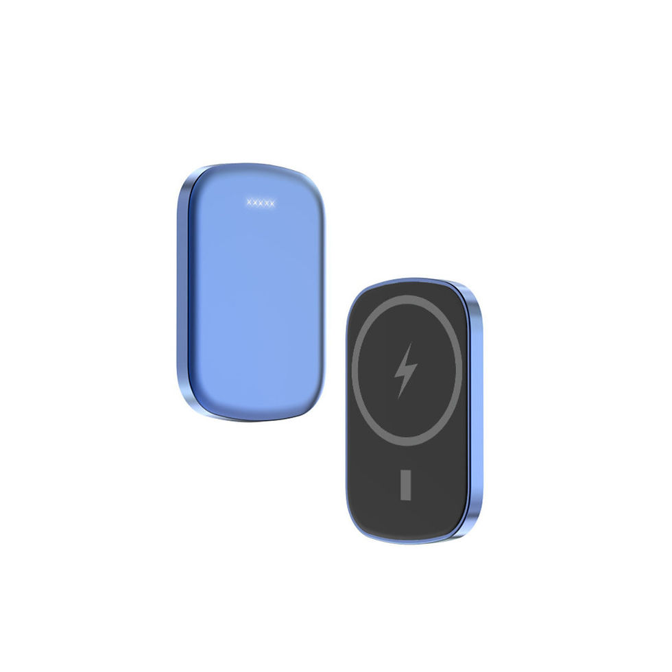 Thumbnail: Chargomate Magnetic Portable Wireless Charger And Power Bank For Apple And Andro