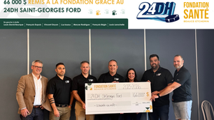 🎉 66 000 $ pour la santé de chez nous! 🎉