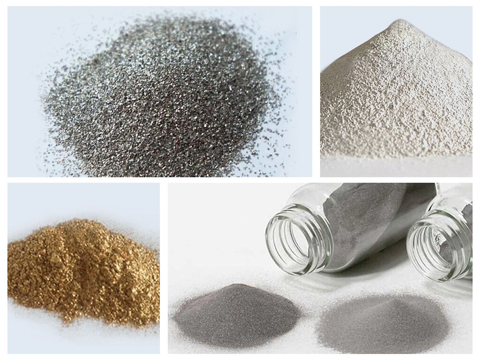 Metal alloy powders