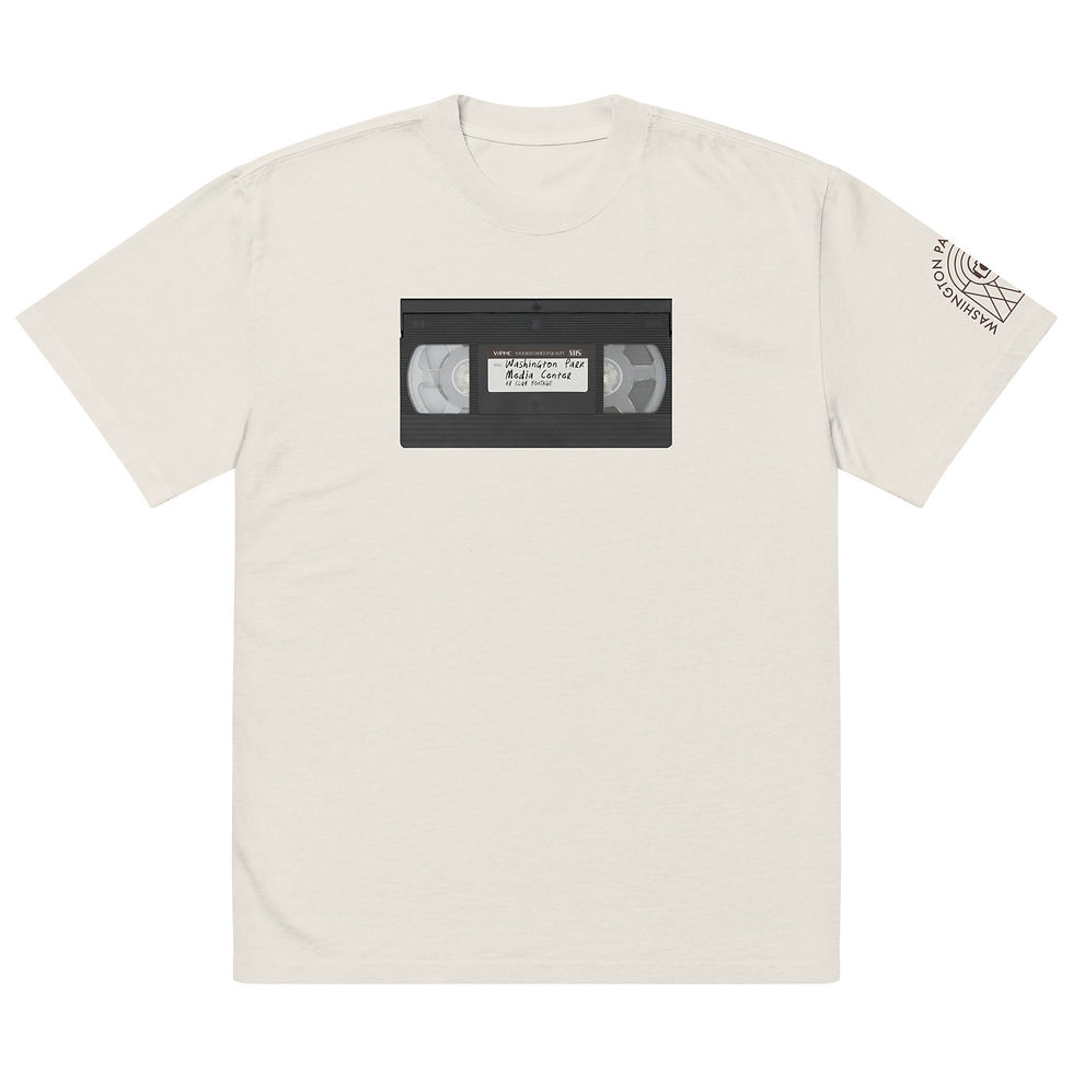Thumbnail: VHS Oversized faded t-shirt