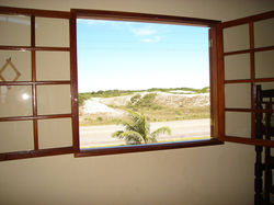 Quarto com vista para as dunas
