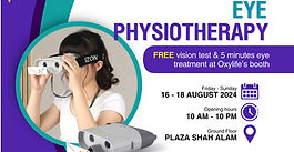 [Klang Valley Tour] Oxylife at i-Sihat i-Prihatin Carnival: Enhance Your Vision with IZON Eye Physiotherapy