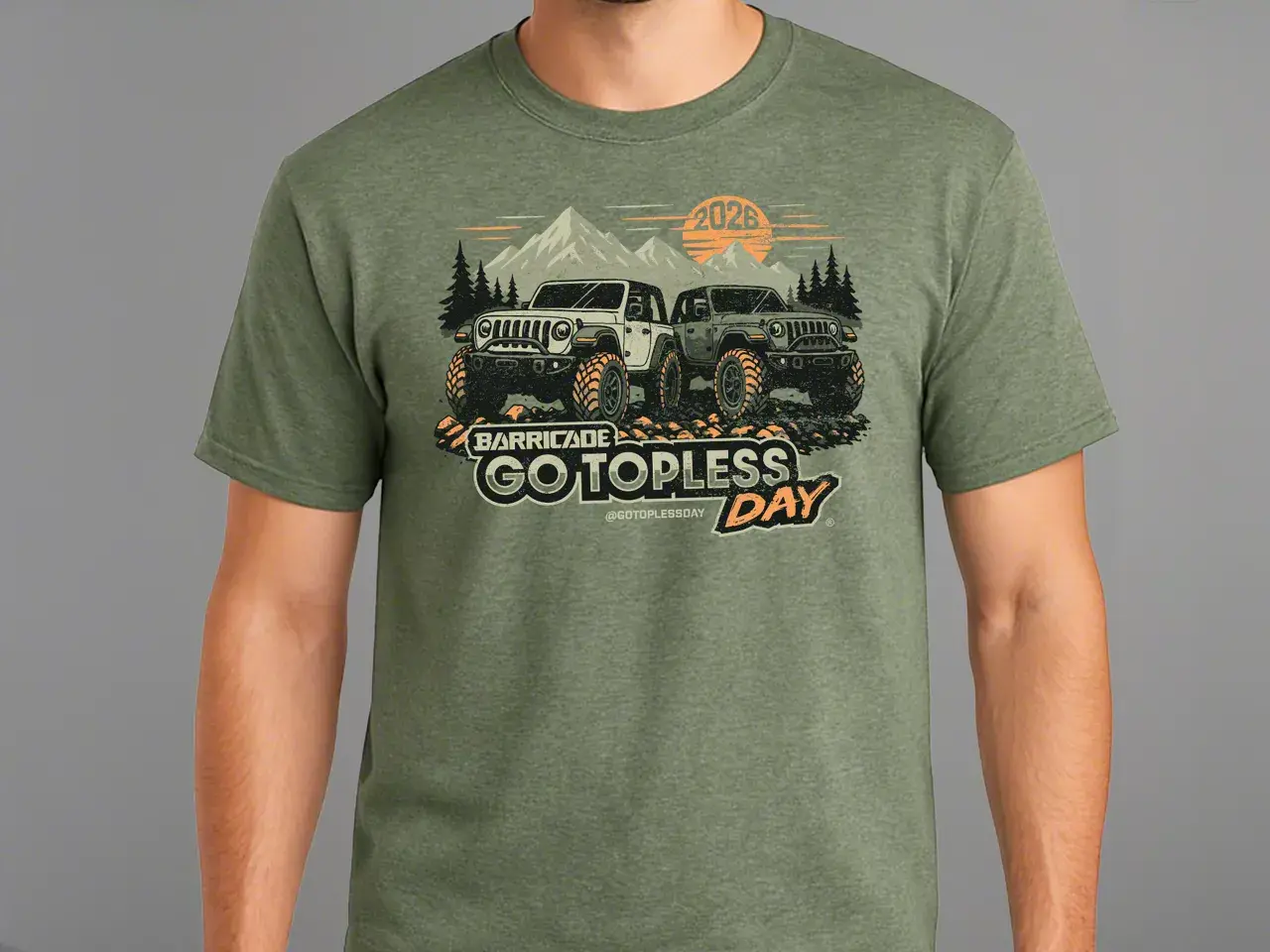 2026 Go Topless Event T-Shirt