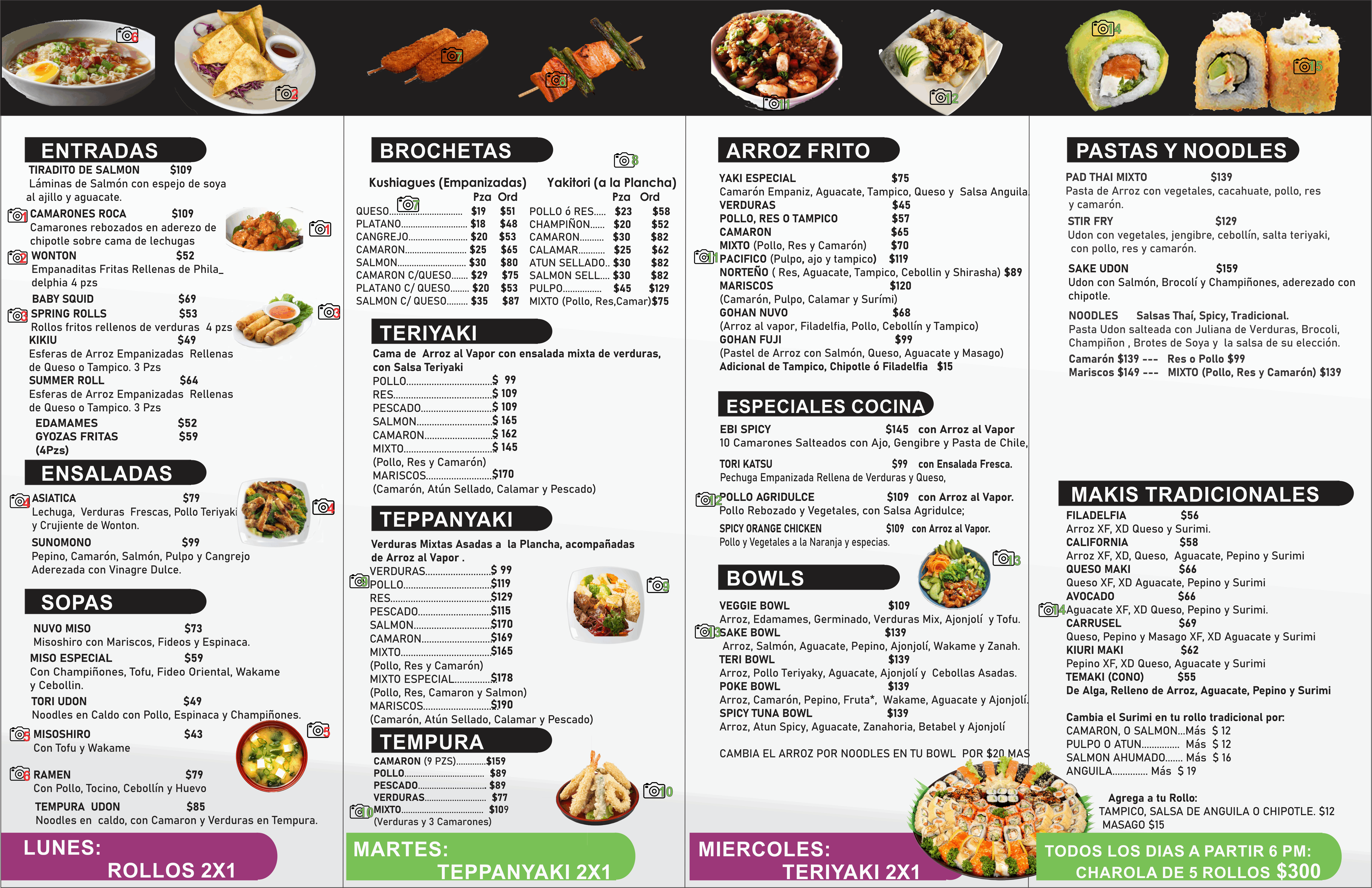 Buffet de Sushi Nuvo Sushi Ciudad de M xico