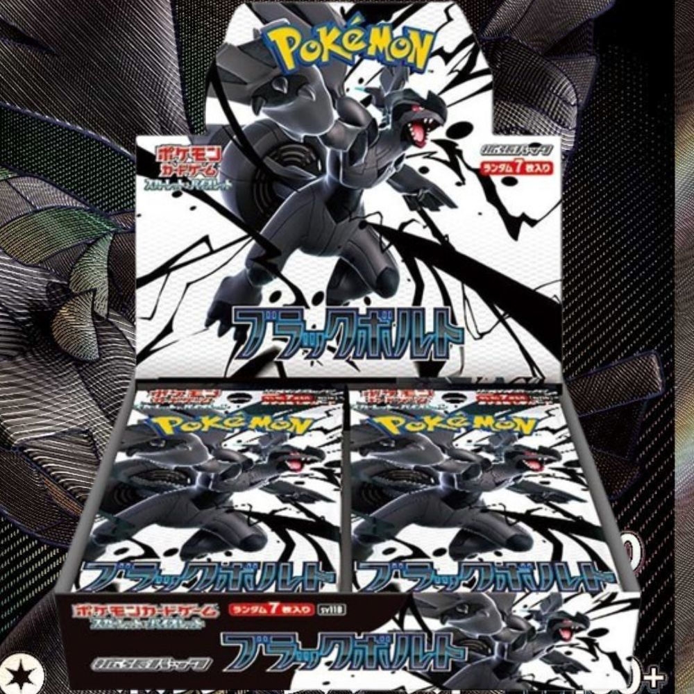 Pokemon Black Bolt Booster Box Japanese