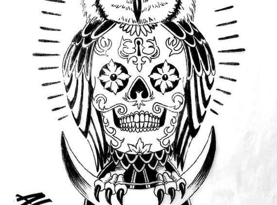 skull candy owl sketch.jpg