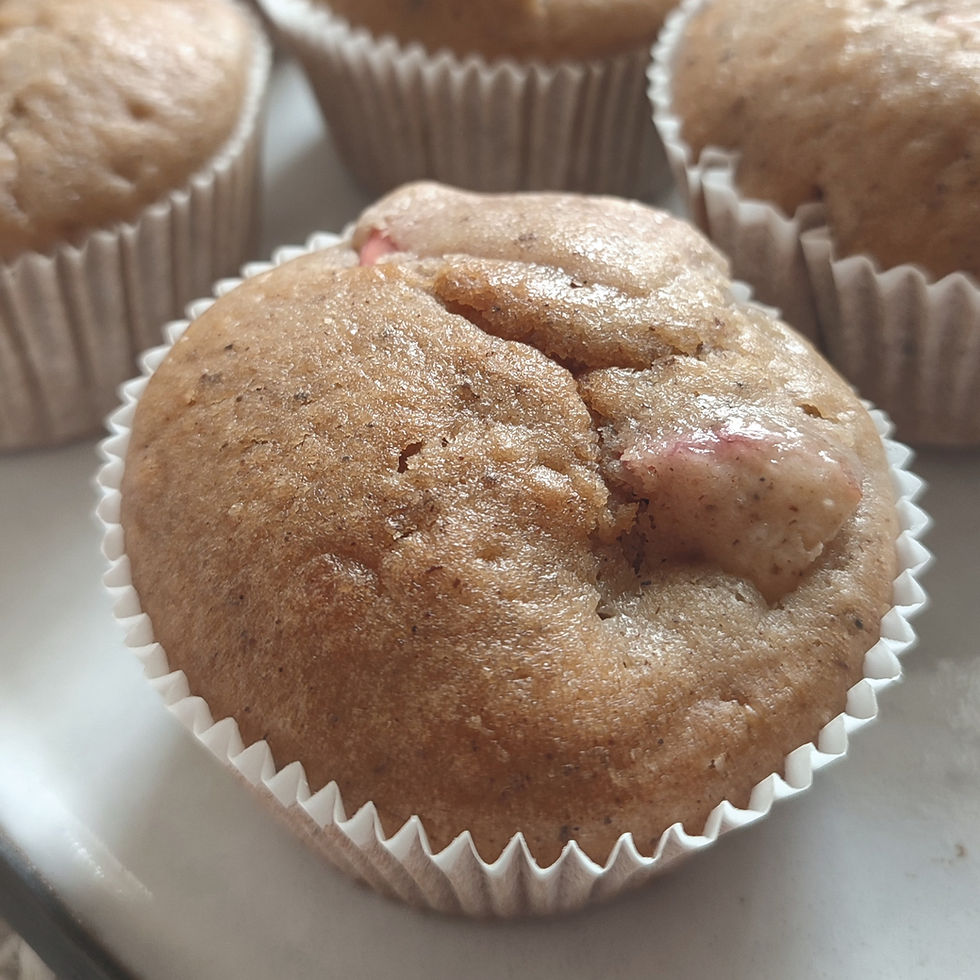Wildkräuter Rezept des Monats: Apfel-Nelkenwurz-Muffins