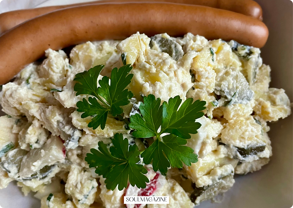 Kartoffelsalat mit Wiener Würstchen