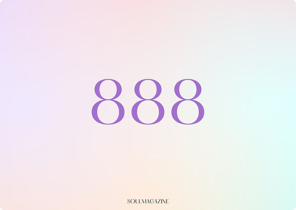 Die spirituelle Bedeutung der Zahl 888