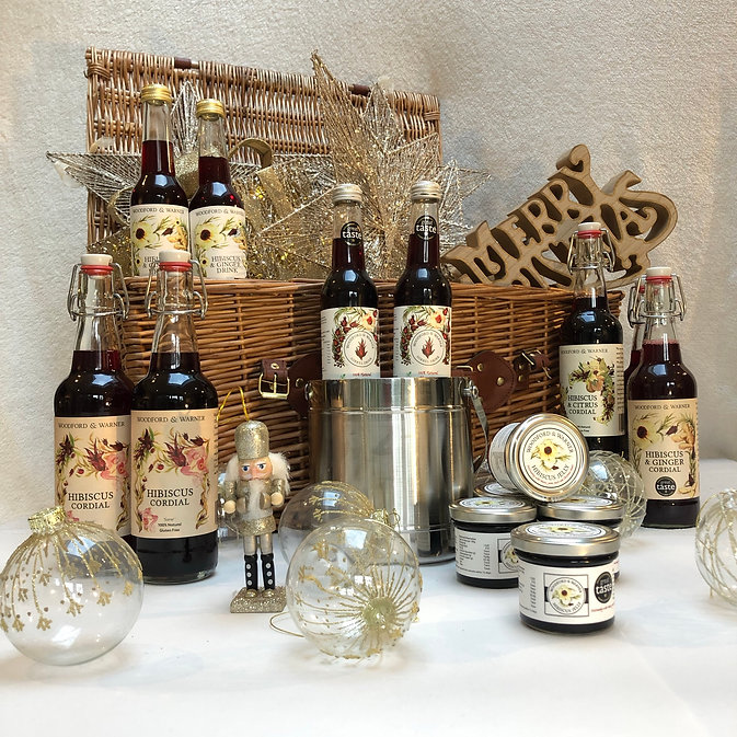 Christmas in a bottle full range with hamper.JPEG
