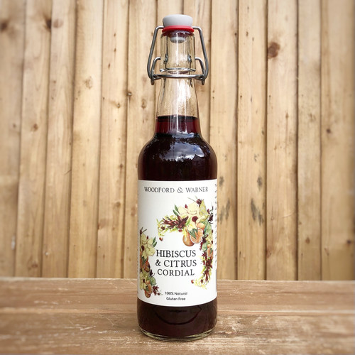 Hibiscus & Citrus Cordial, 500ml X 1 Woodfordwarner