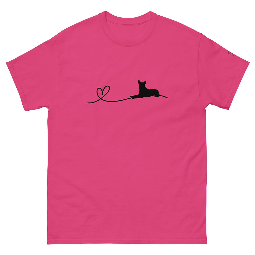 Thumbnail: Heart Dog Unisex classic tee