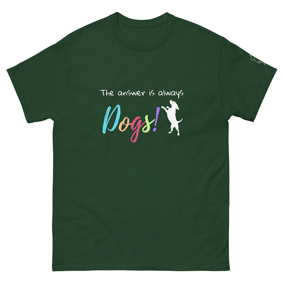 Thumbnail: What's the Answer Unisex classic tee