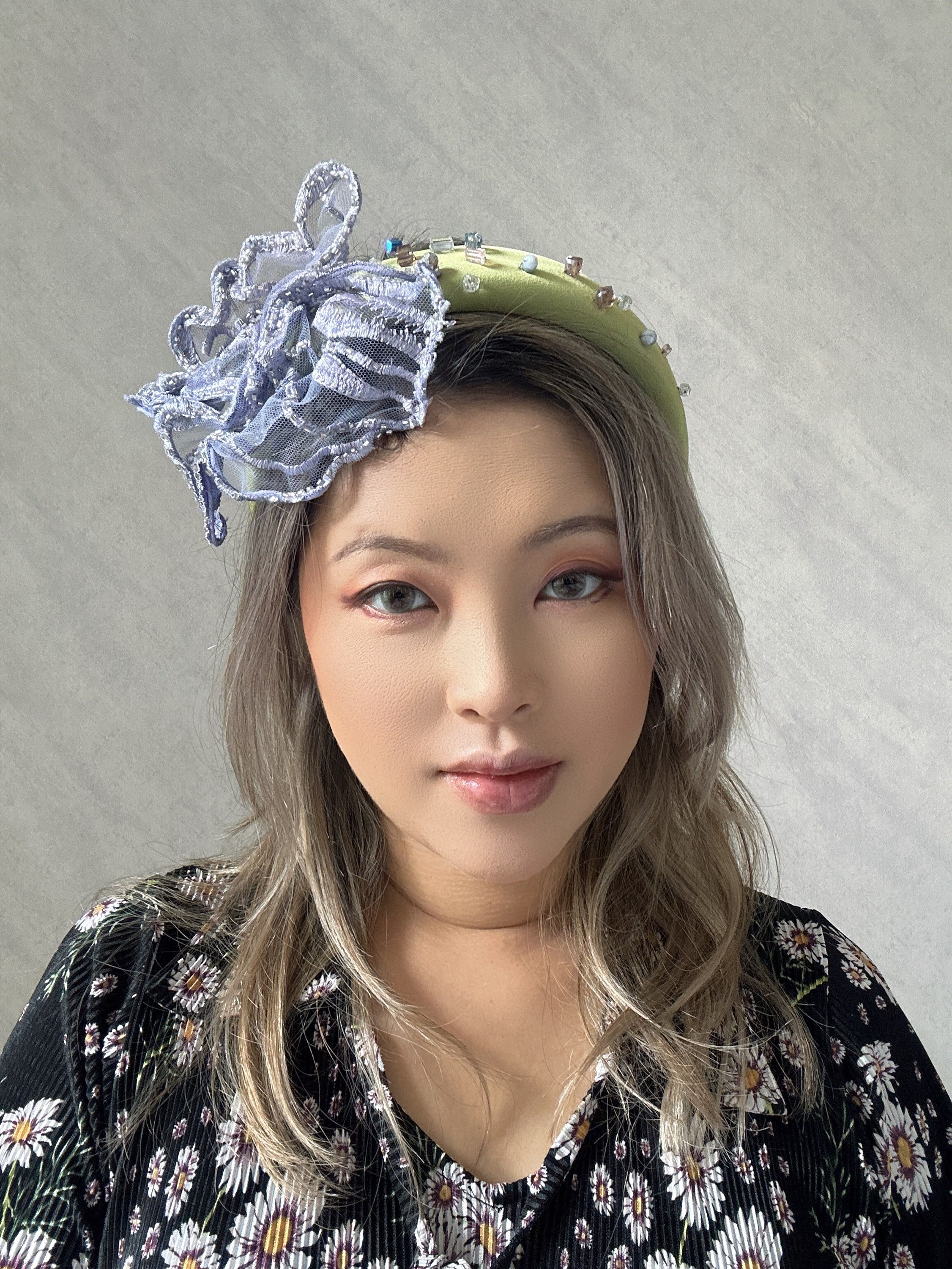 Cocktail headband, fashion headband, luxury headband