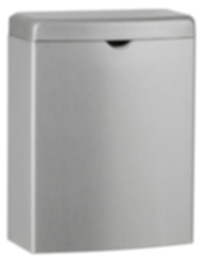 Stainless steel wall mounted sanitary napkin disposal