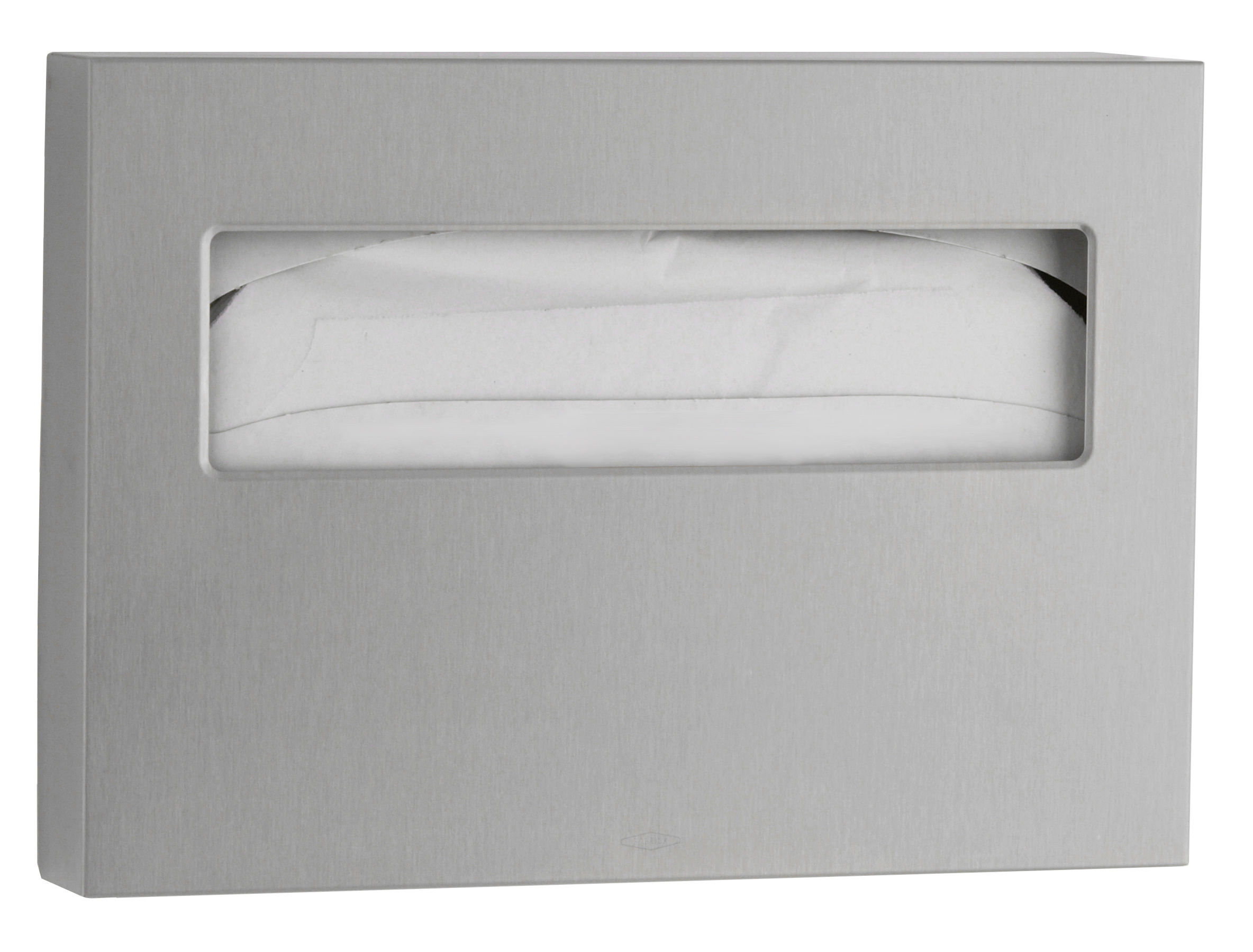 Stainless steel wall-mounted seat cover dispenser