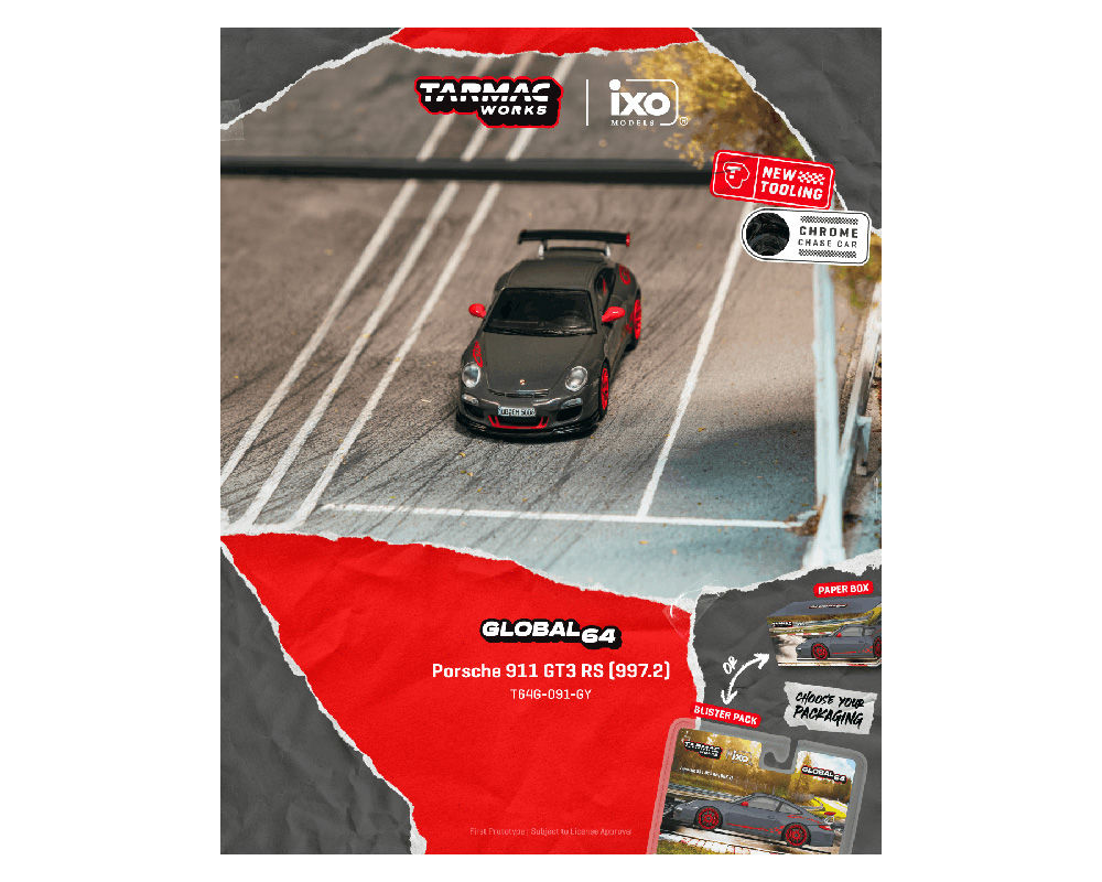 Porsche 911 GT3 RS (997.2) – Grey