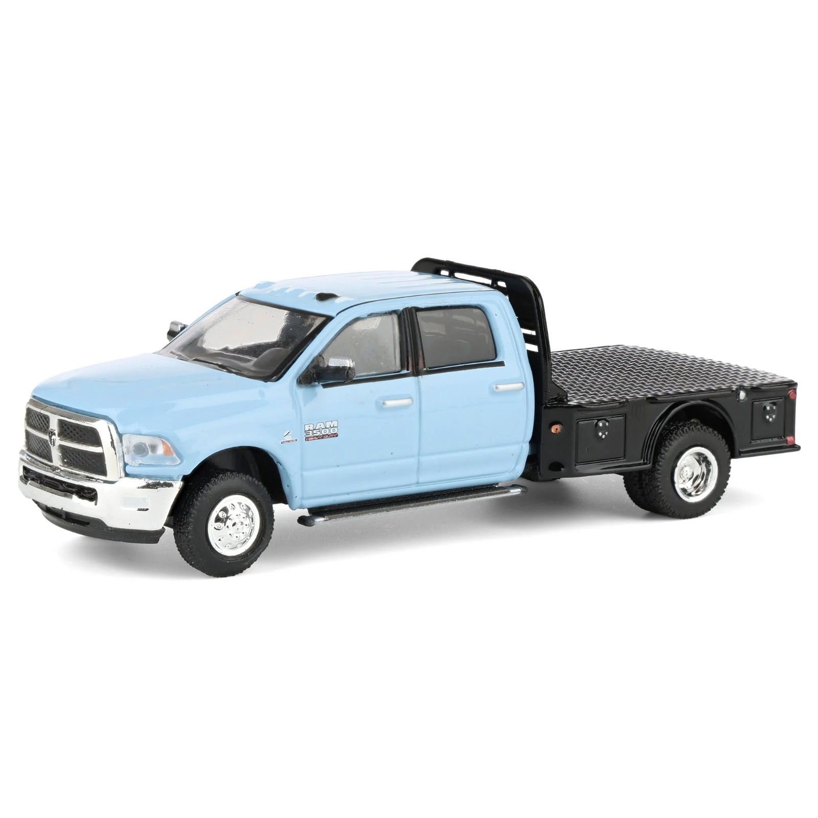 2018 Ram 3500 Dually Flatbed, Robin’s Egg Blue, Dually Drivers