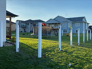 Vinyl Fenve built by JNM Fencing in Sioux Falls, South Dakota