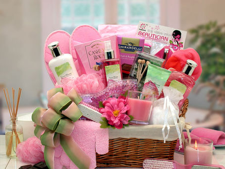 A gift basket for women