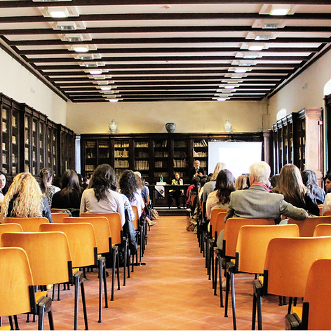Event hall with chairs