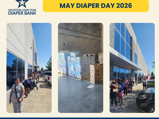 May Diaper Day Recap: Supporting Houston Families Together