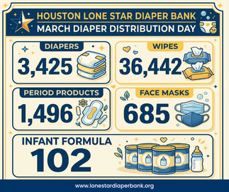 HLSDB March Diaper Distribution Day