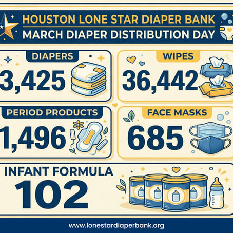 HLSDB March Diaper Distribution Day
