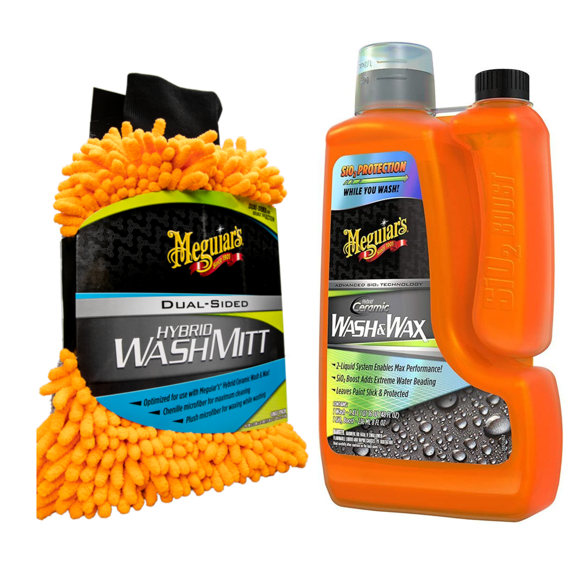 Meguiar's Hybrid Ceramic Car Wash Combo