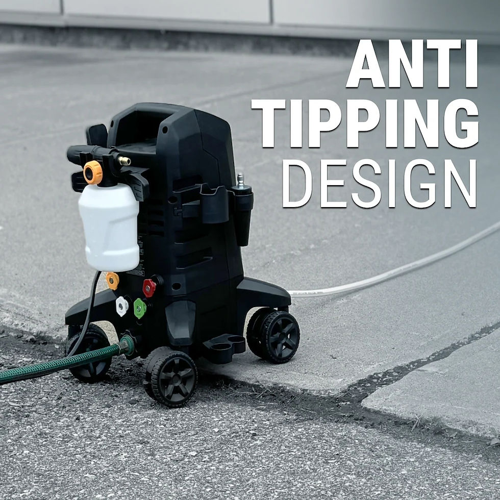 Thumbnail: Powerplay Spyder Mini specs showing anti-tip