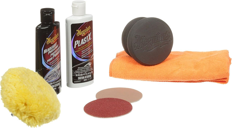 Thumbnail: Meguiar's Heavy Duty Headlight Restoration Kit out of box