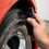 Thumbnail: Gyeon Q²M TireBrush in use