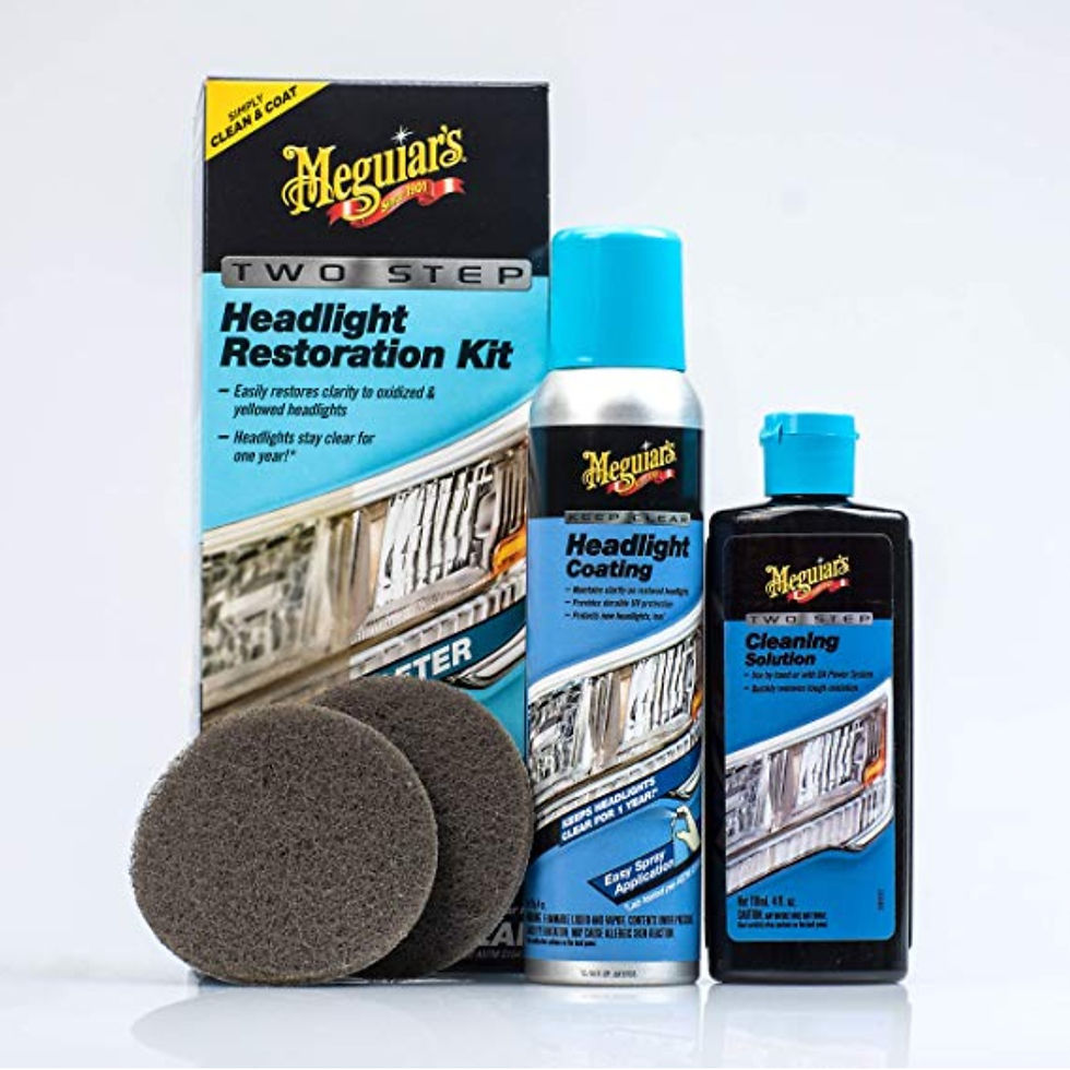 Thumbnail: Meguiar's 2 Step Headlight Restoration Kit out of box